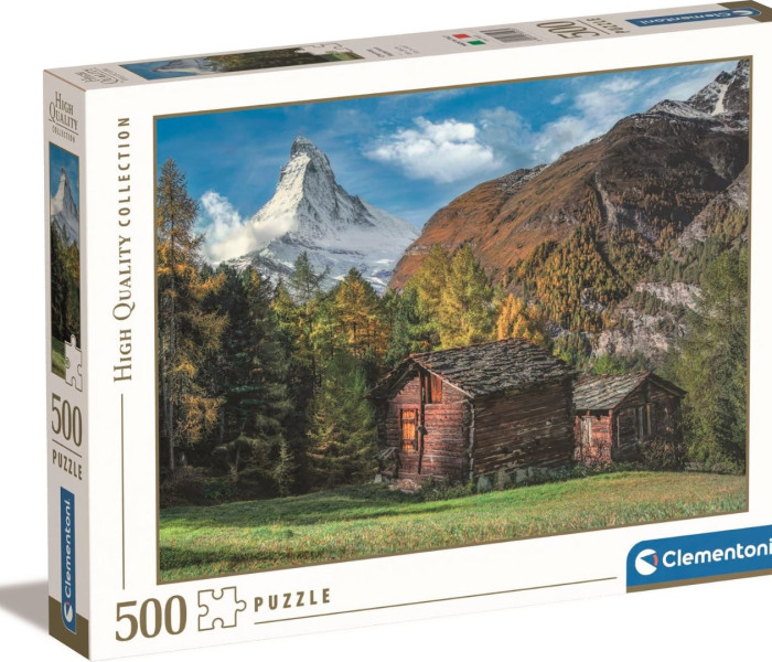 Puzzle - Clementoni - Okouzlující Matterhorn