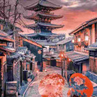 Puzzle - Clementoni - Večer v Kjótu