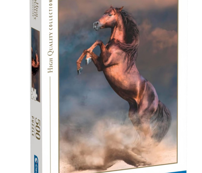 Puzzle - Clementoni - Velký červený hřebec