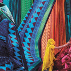 Puzzle - Clementoni - Vlající látky