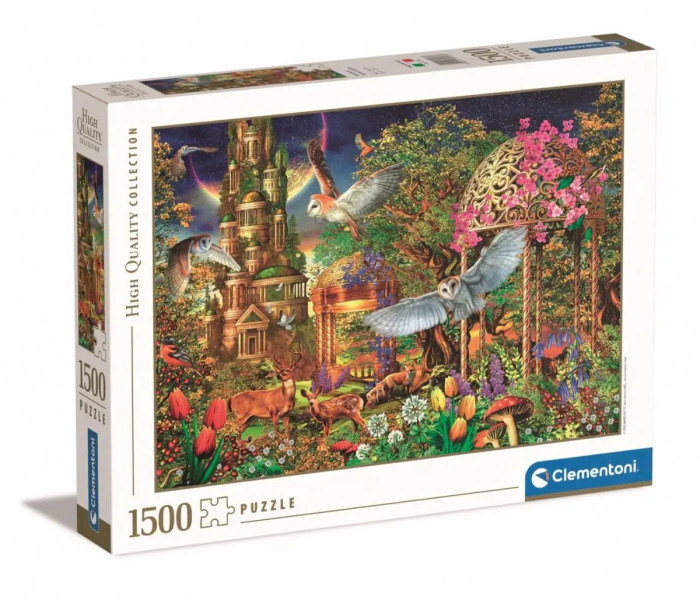 Puzzle - Clementoni - Zahrada lesní fantazie