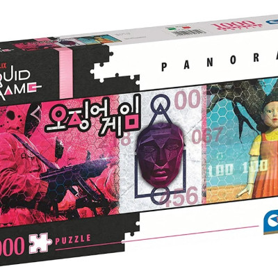Netflix - Squid Game - Panoramatické puzzle