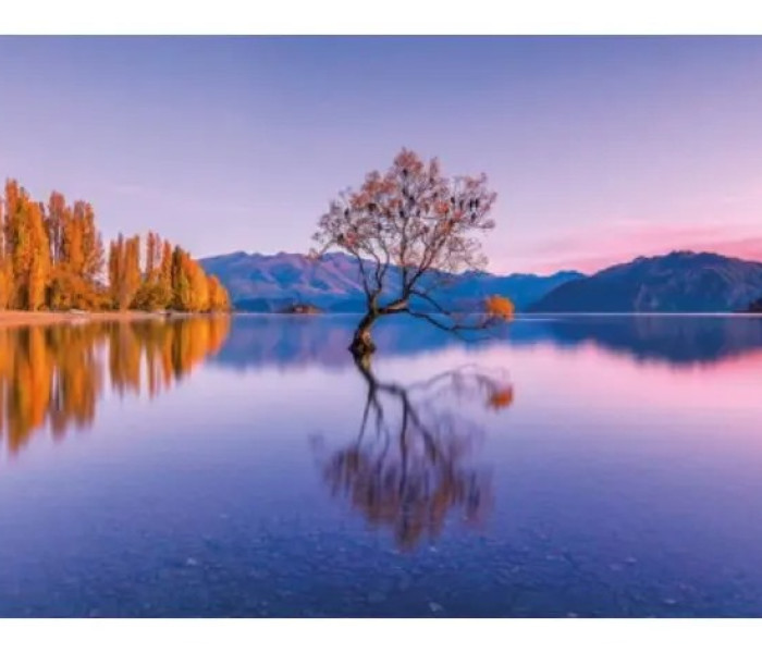 Puzzle - Clementoni - Jezero Wanaka, Nový Zéland - Panoramatické puzzle