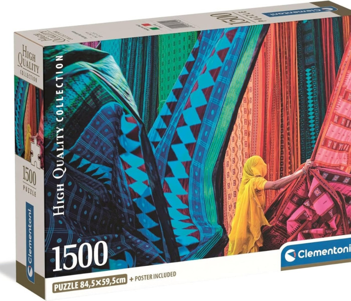 Puzzle - Clementoni - Vlající látky