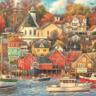 Puzzle - Clementoni - Přístav Good Times