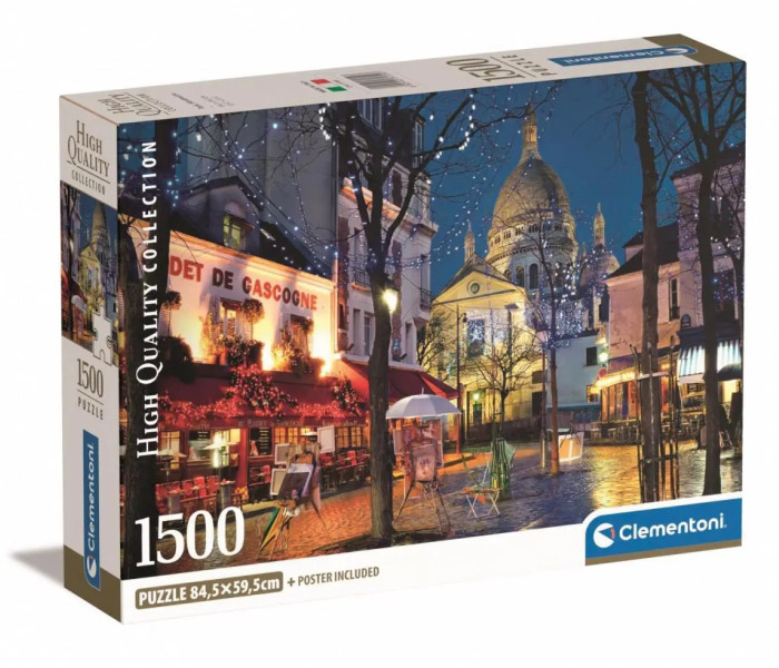 Puzzle - Clementoni - Paříž Montmartre
