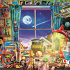 Puzzle - Clementoni - Měsíc