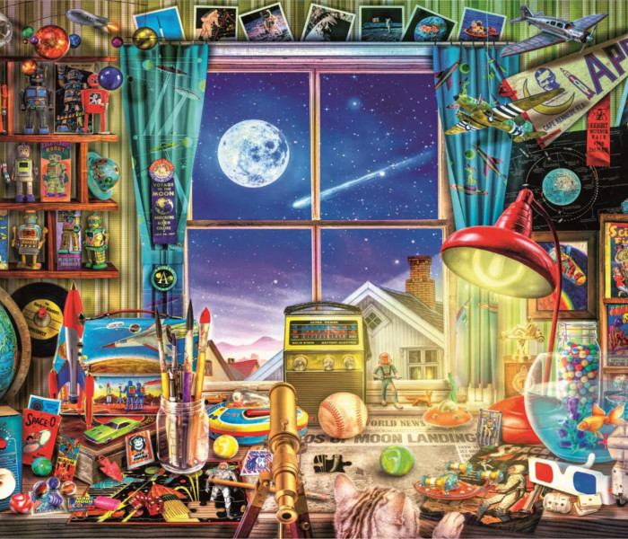 Puzzle - Clementoni - Měsíc