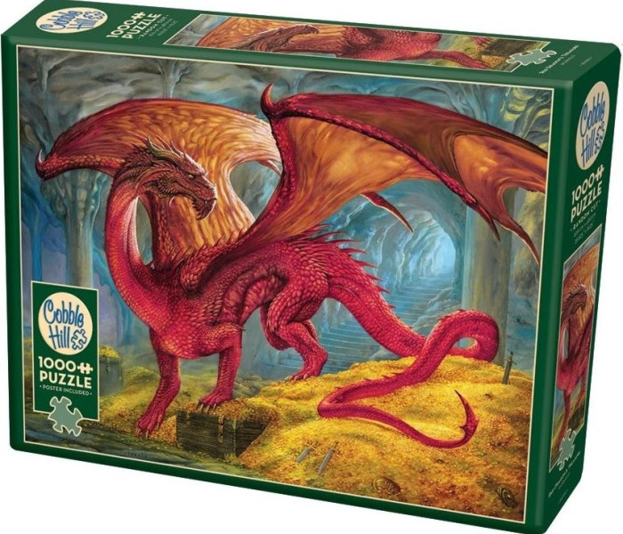 Puzzle - Cobble Hill - Poklad Rudého draka