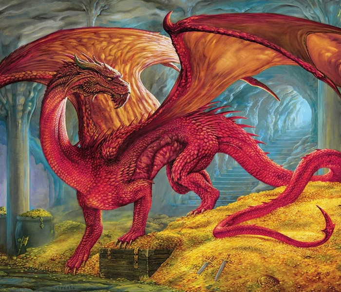 Puzzle - Cobble Hill - Poklad Rudého draka