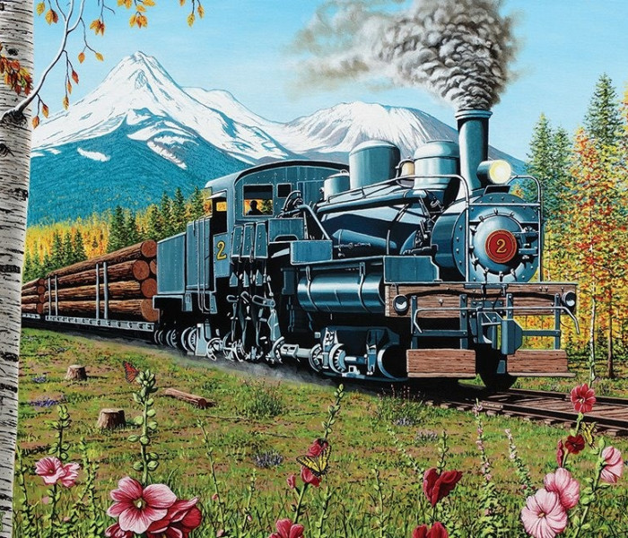 Puzzle - Cobble Hill - Těžba dřeva