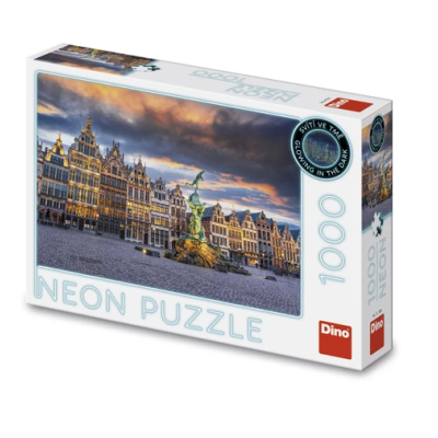 Bouře nad Antverpami Svítící puzzle