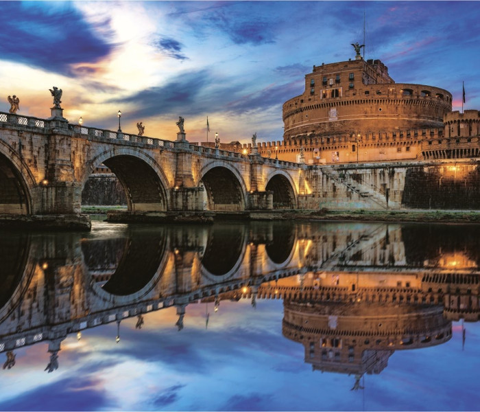 Puzzle - Dino - Andělský hrad Svítící puzzle