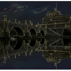 Puzzle - Dino - Andělský hrad Svítící puzzle