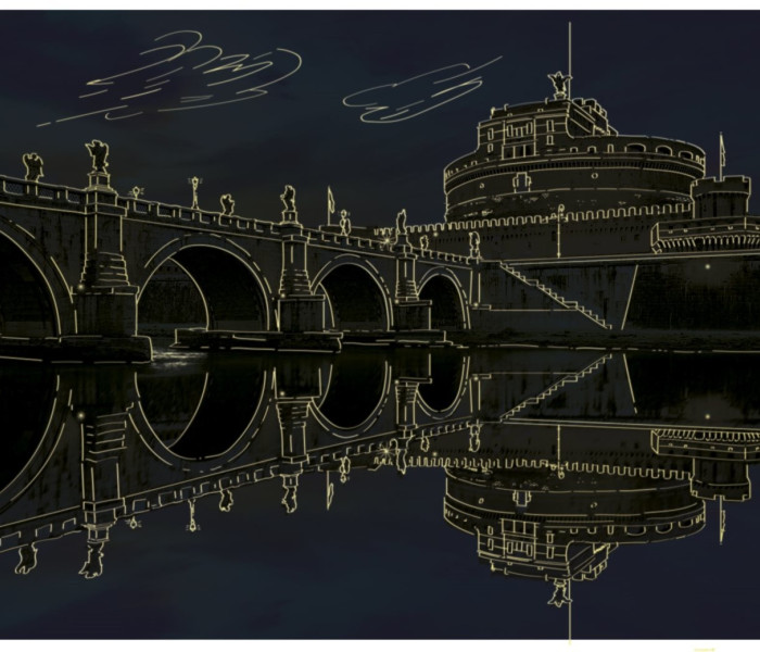 Puzzle - Dino - Andělský hrad Svítící puzzle