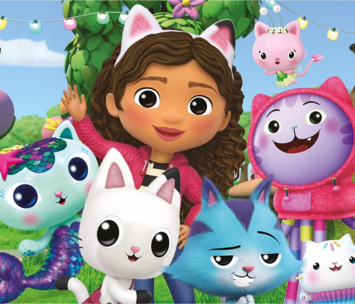 Puzzle - Dino - Gábi na zahradě