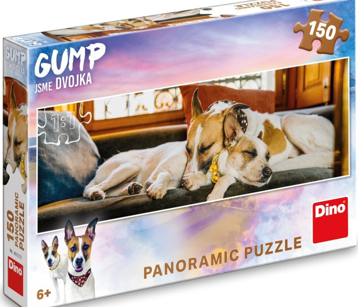 Puzzle - Dino - Gump na gauči