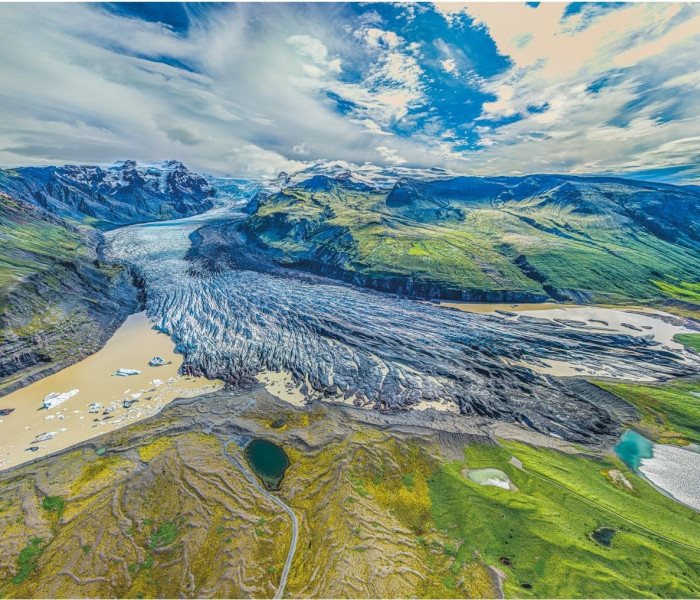 Puzzle - Dino - Islandský ledovec