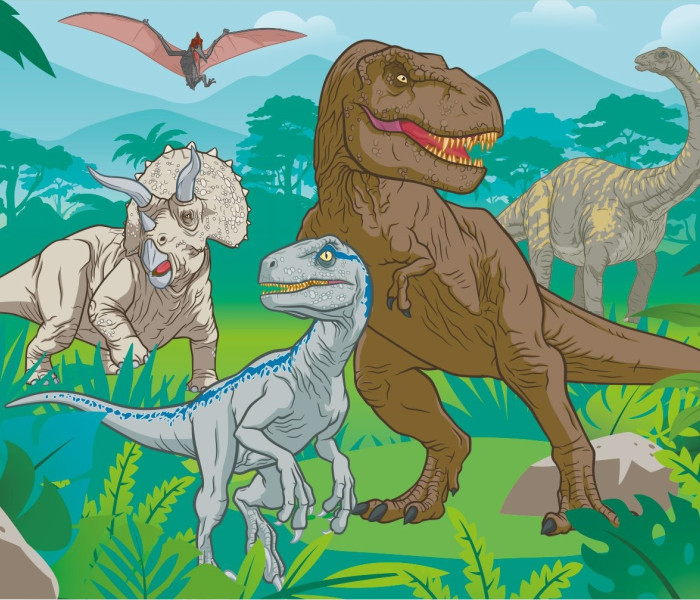 Puzzle - Dino - Jurský Svět