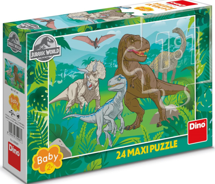 Puzzle - Dino - Jurský Svět