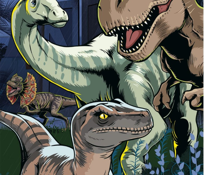 Puzzle - Dino - Jurský Svět Svítící puzzle