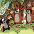 Puzzle - Dino - Krtek a přátelé