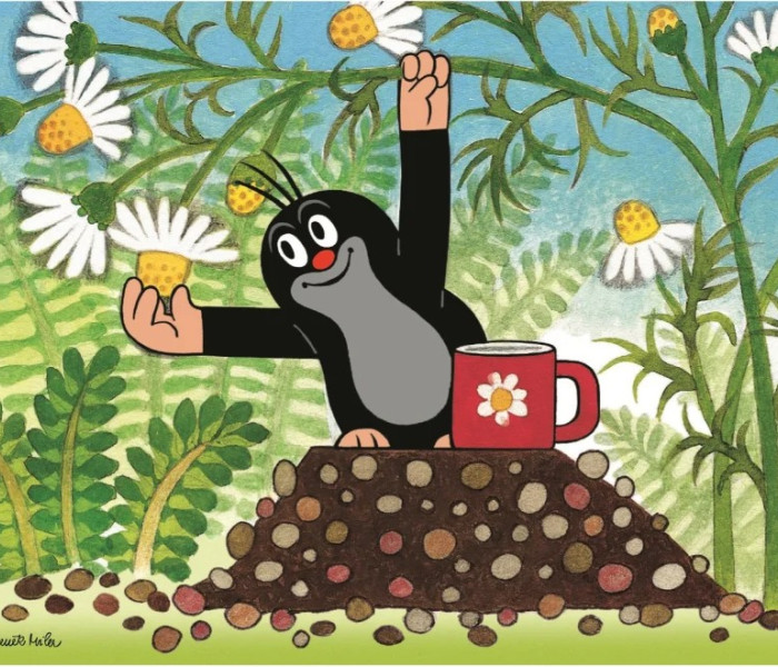 Puzzle - Dino - Krtek a přátelé