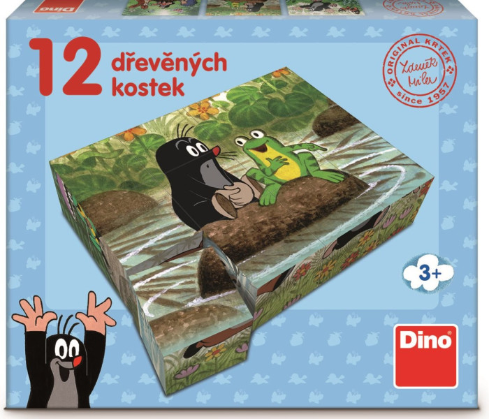 Puzzle - Dino - Krtek a zvířátka