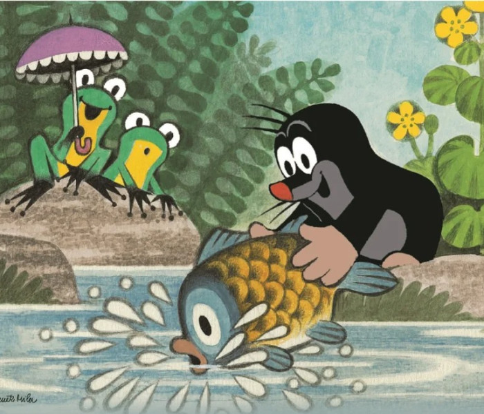 Puzzle - Dino - Krtek a zvířátka