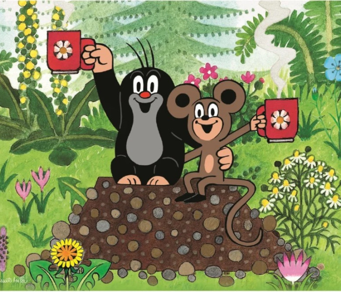 Puzzle - Dino - Krtek a zvířátka