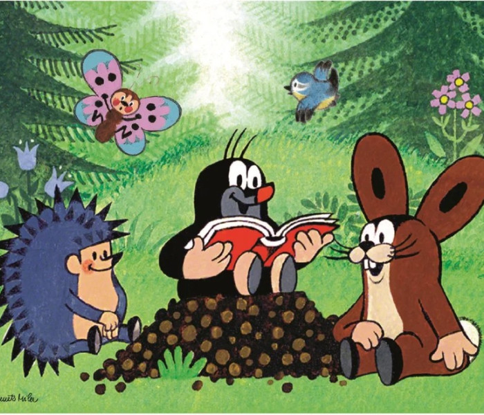 Puzzle - Dino - Krtek a zvířátka