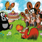 Puzzle - Dino - Krtek Narozeniny