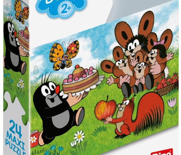 Puzzle - Dino - Krtek Narozeniny