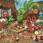 Puzzle - Dino - Krtek v kuchyni