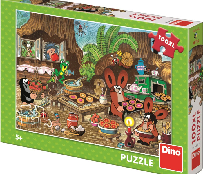 Puzzle - Dino - Krtek v kuchyni