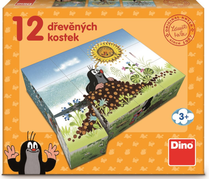Puzzle - Dino - Krtkův rok