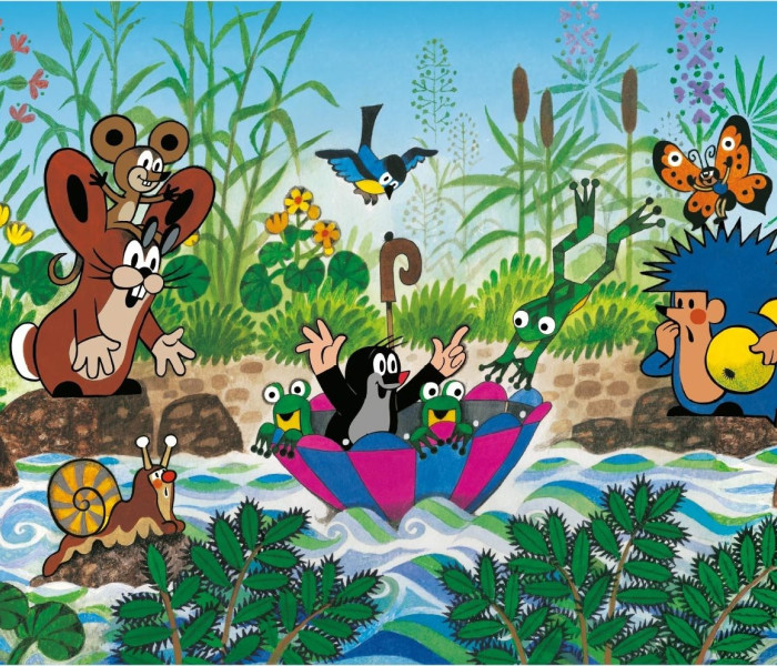 Puzzle - Dino - Krtečkova plavba