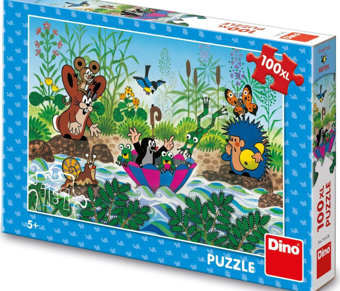 Puzzle - Dino - Krtečkova plavba