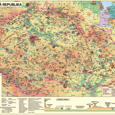 Mapa České republiky