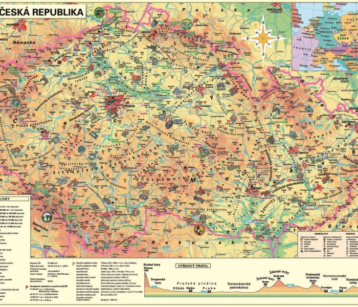 Puzzle - Dino - Mapa České republiky