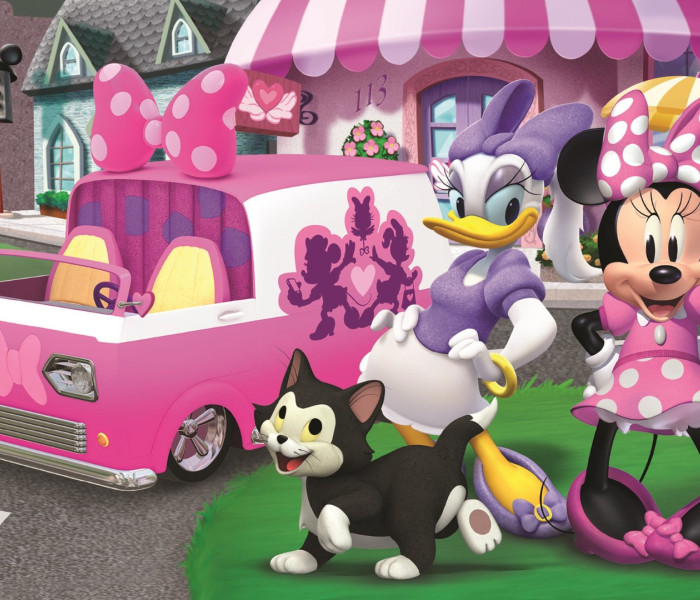 Puzzle - Dino - Minnie a Daisy