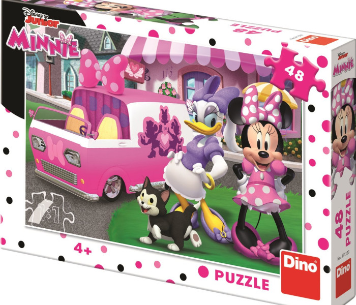 Puzzle - Dino - Minnie a Daisy