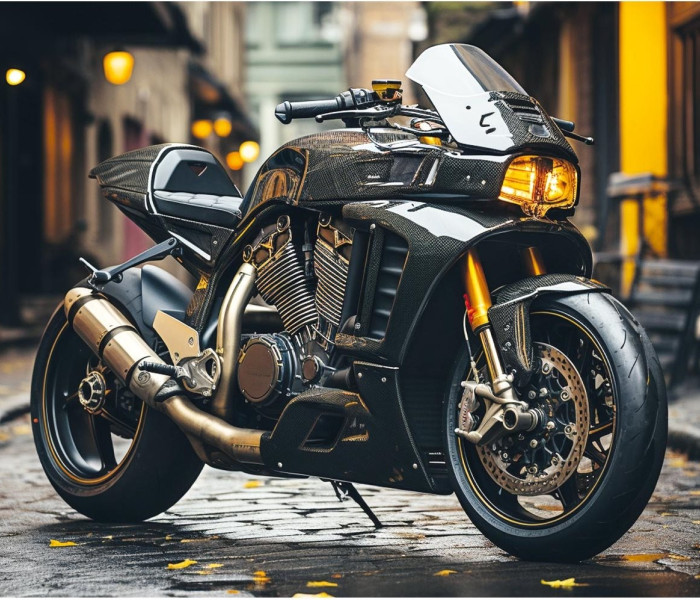 Puzzle - Dino - Motocykl