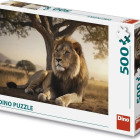 Puzzle - Dino - Odpočívající lev