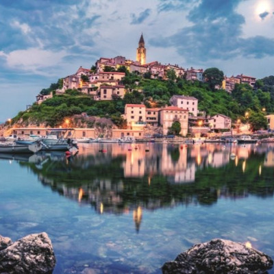 Ostrov Krk - Panoramatické puzzle - Dino 545496