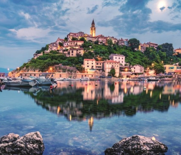 Puzzle - Dino - Ostrov Krk - Panoramatické puzzle - Dino 545496