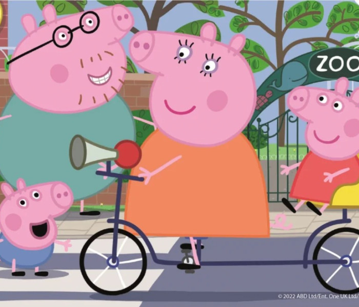 Puzzle - Dino - Peppa Pig