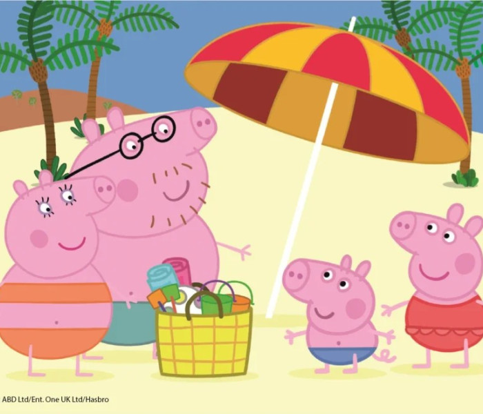 Puzzle - Dino - Peppa Pig