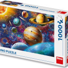 Puzzle - Dino - Planety