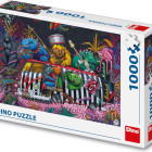 Puzzle - Dino - Příšerky na tripu